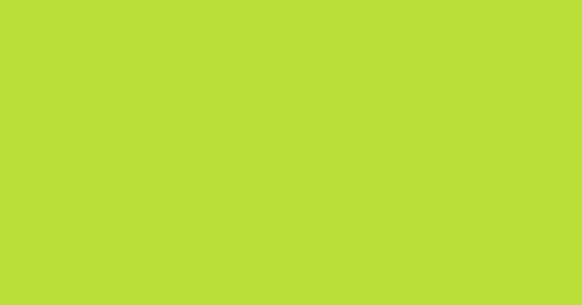 #bade35 pear color image