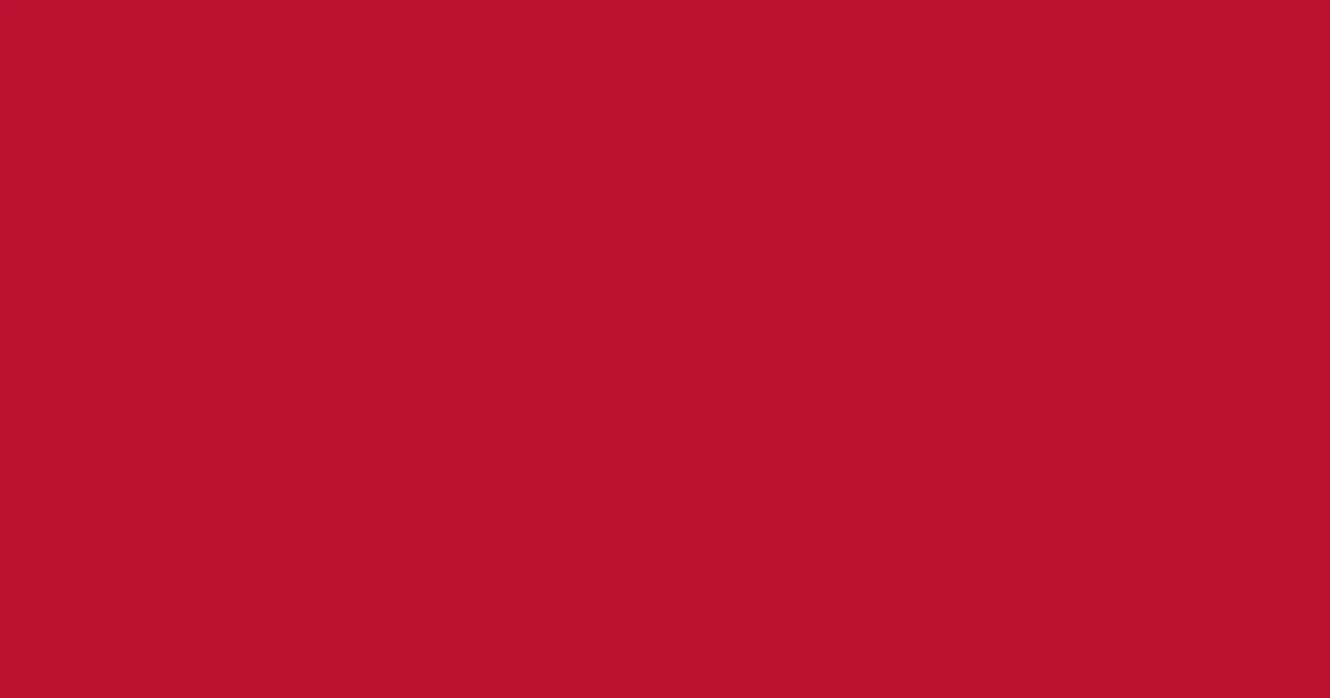 #bb1330 cardinal color image
