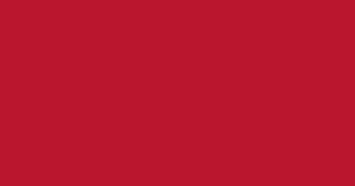 #bb172e cardinal color image