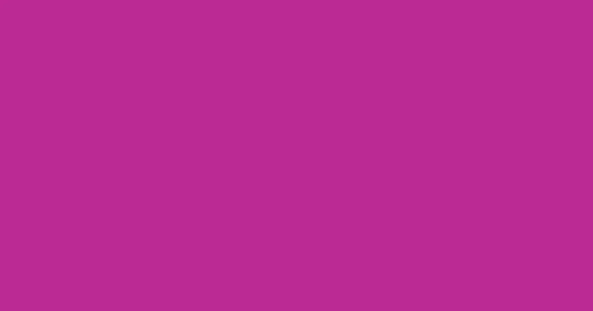 #bb2a93 medium red violet color image