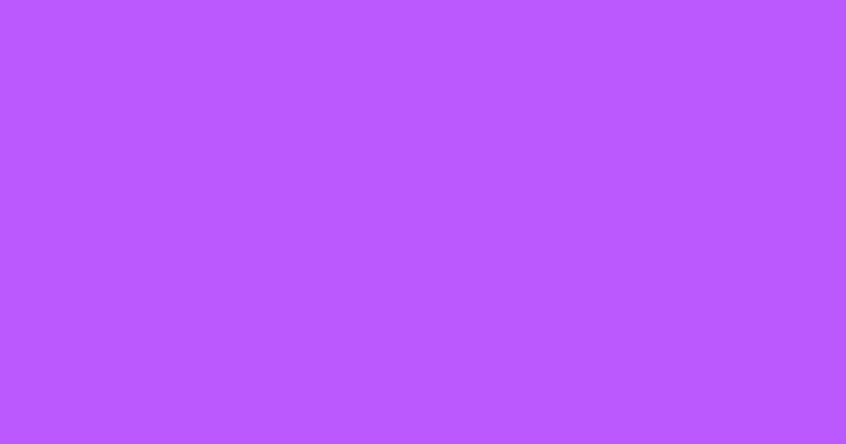 #bb5aff heliotrope color image