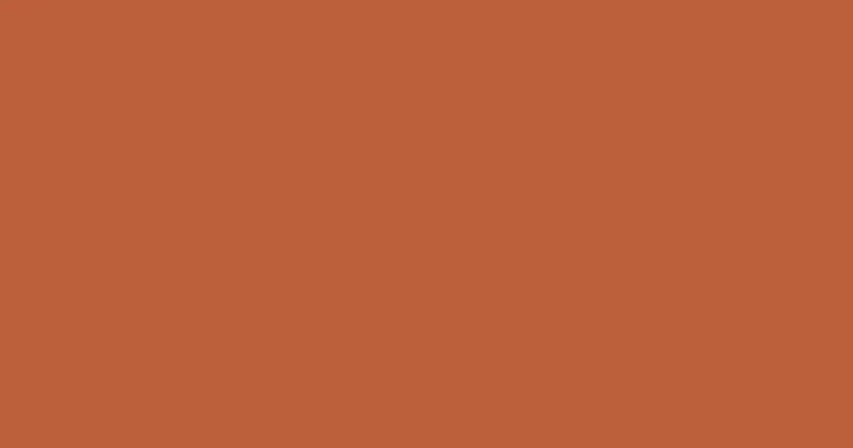 #bb5f3a brown rust color image
