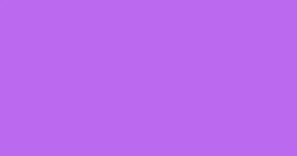 #bb6af1 lilac color image