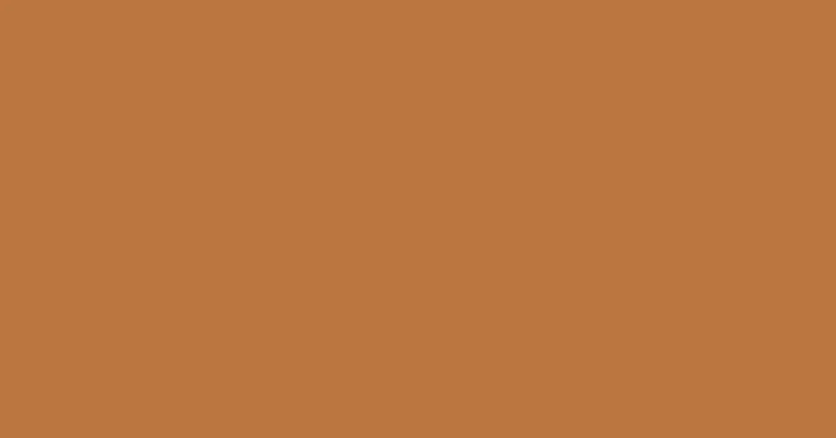 #bb7641 brown rust color image