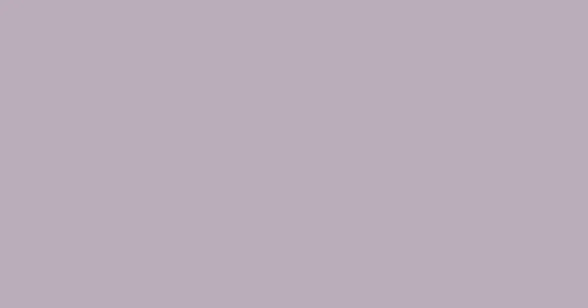 #bbacbb lilac luster color image
