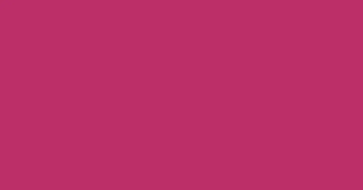 #bc2e67 hibiscus color image