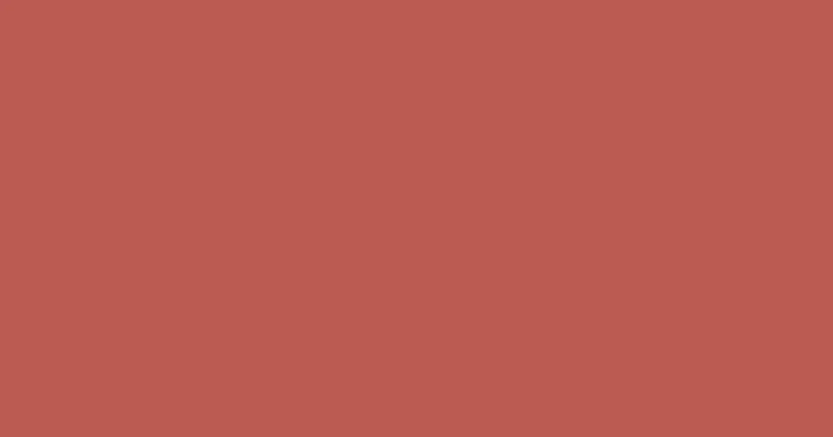 #bc5b52 chestnut color image