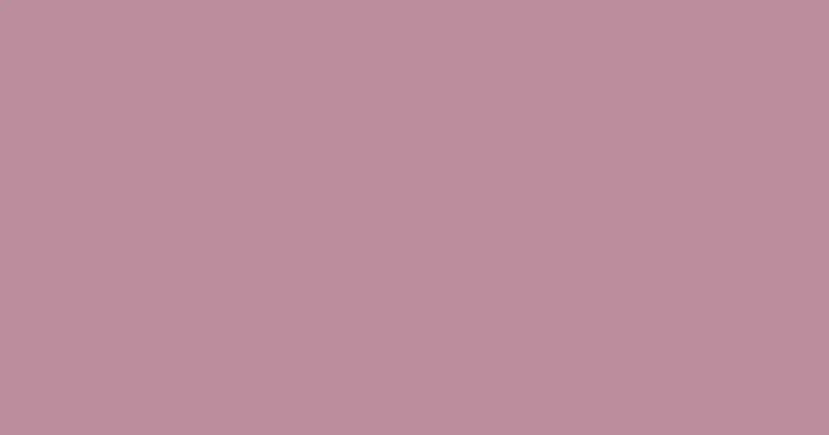 #bc8e9e oriental pink color image