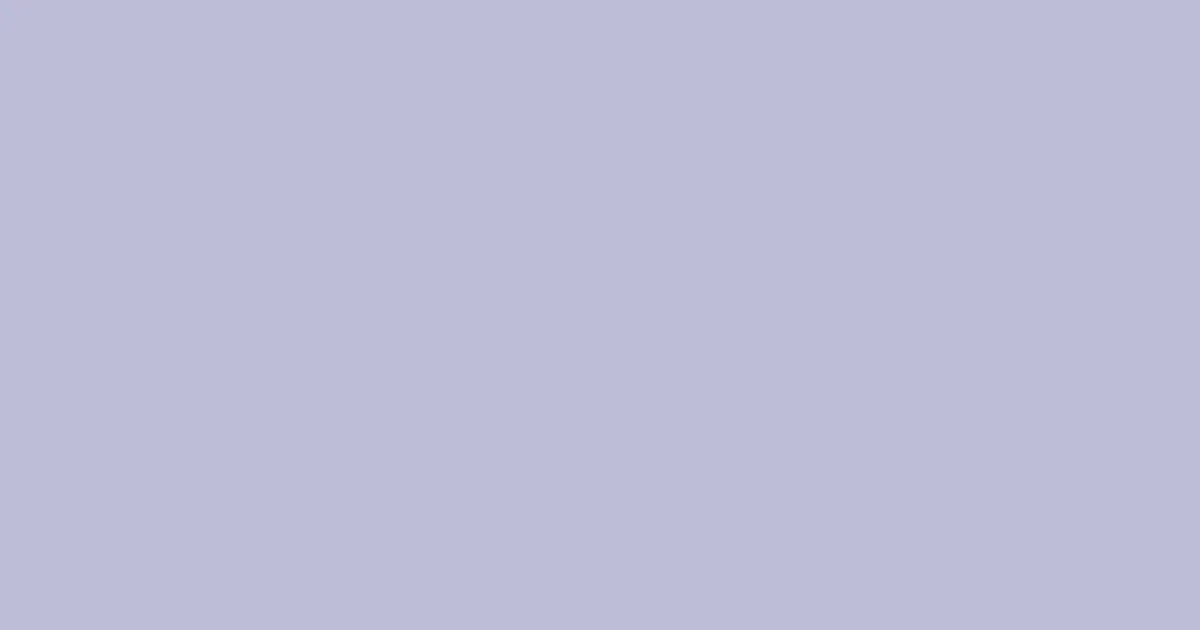 #bcbdd8 lavender gray color image