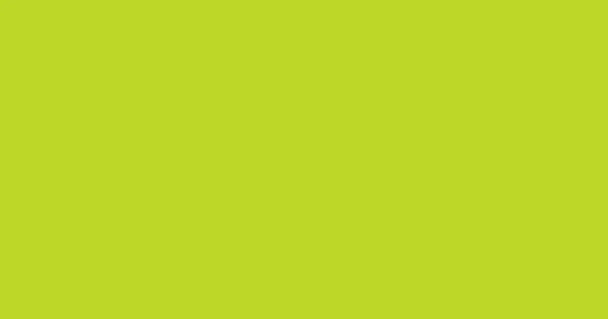 #bcd727 key lime pie color image