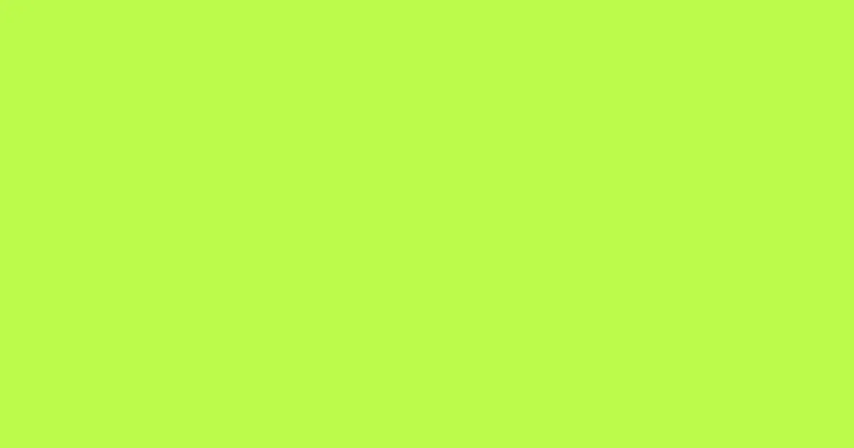 #bcfb4a green yellow color image