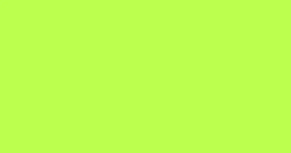 #bcff4e green yellow color image