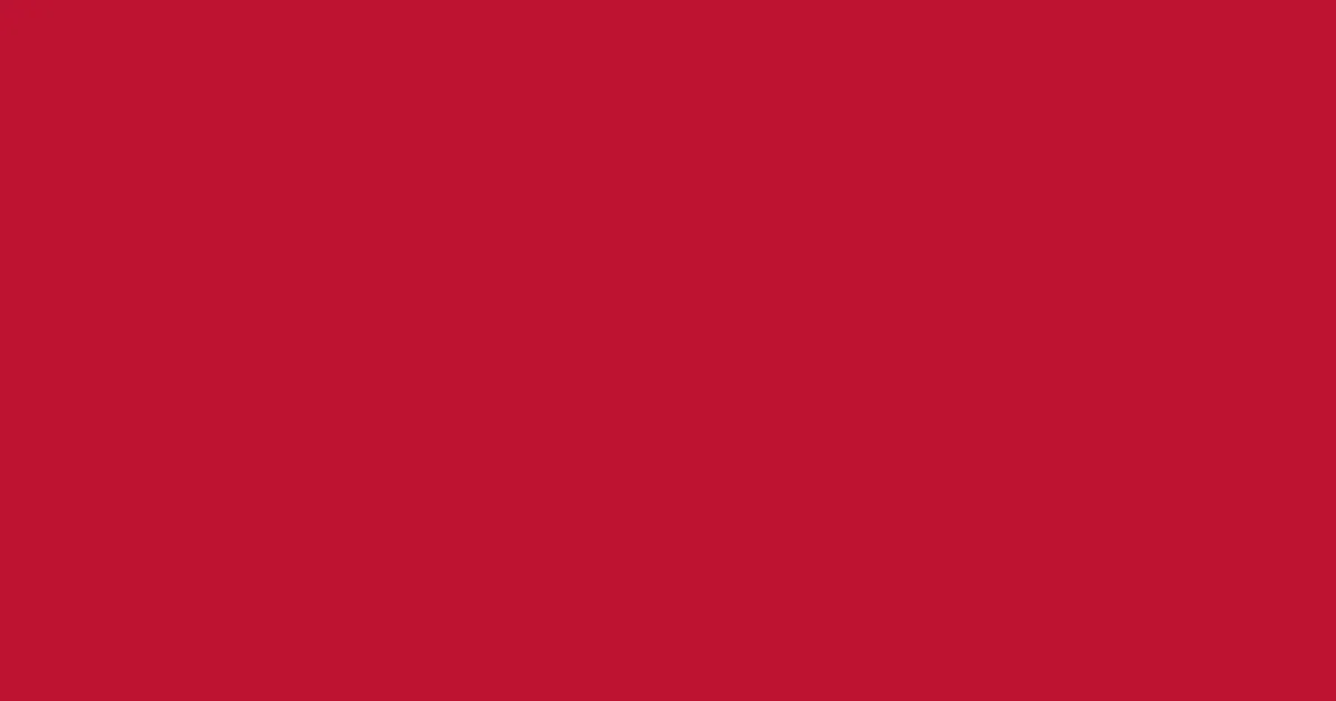 #bd1330 cardinal color image