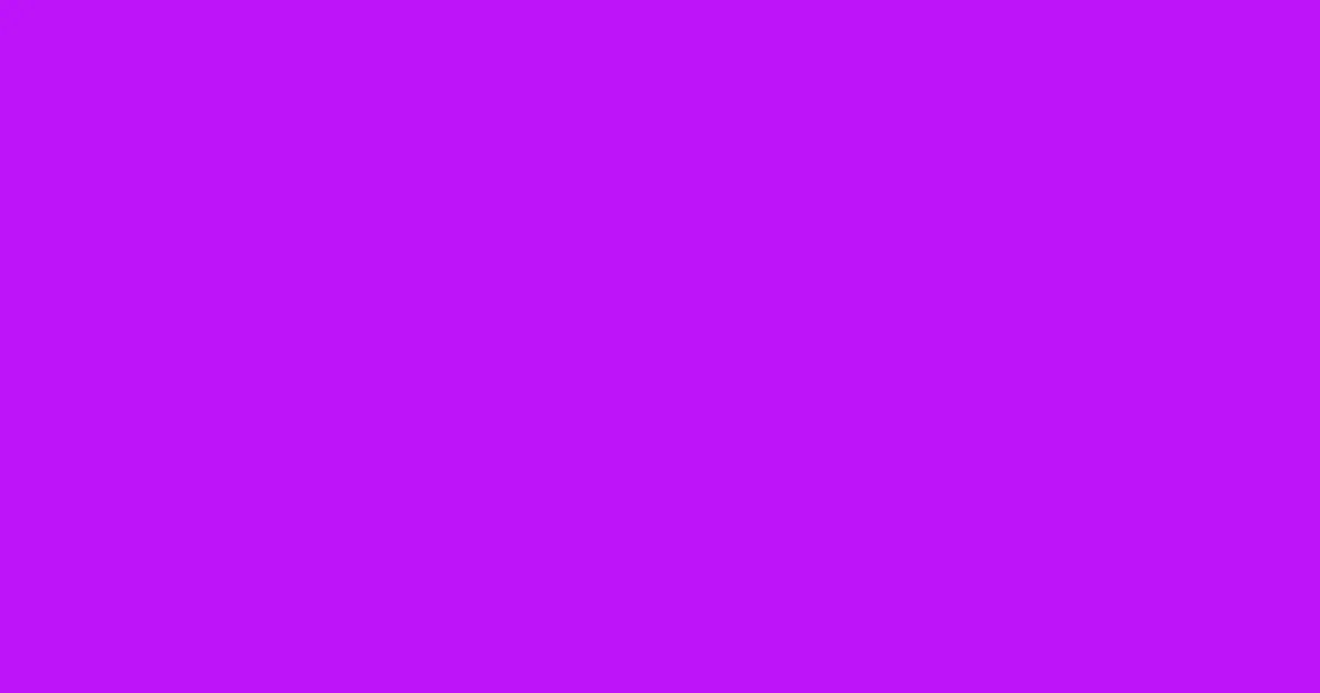 #bd14fa electric violet color image