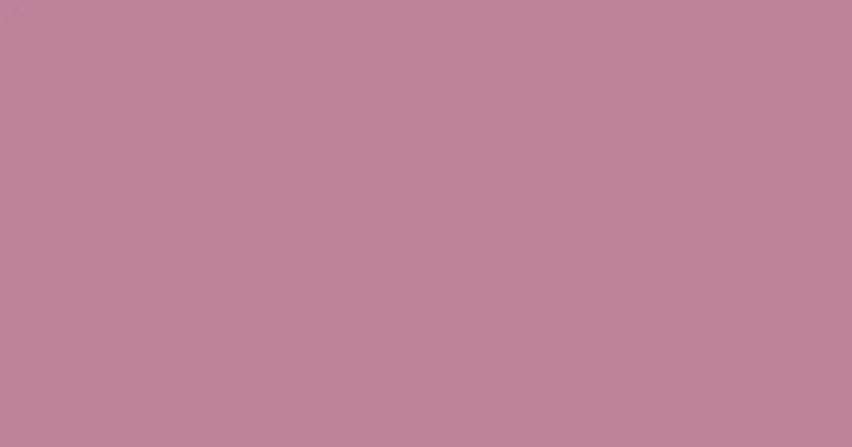 #bd8299 oriental pink color image
