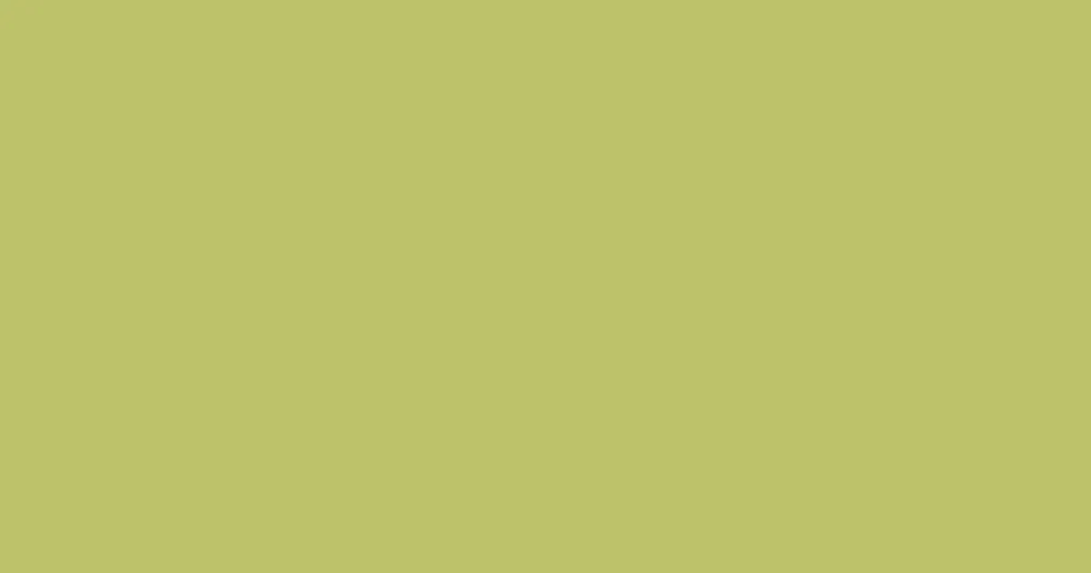#bdc26a wild willow color image