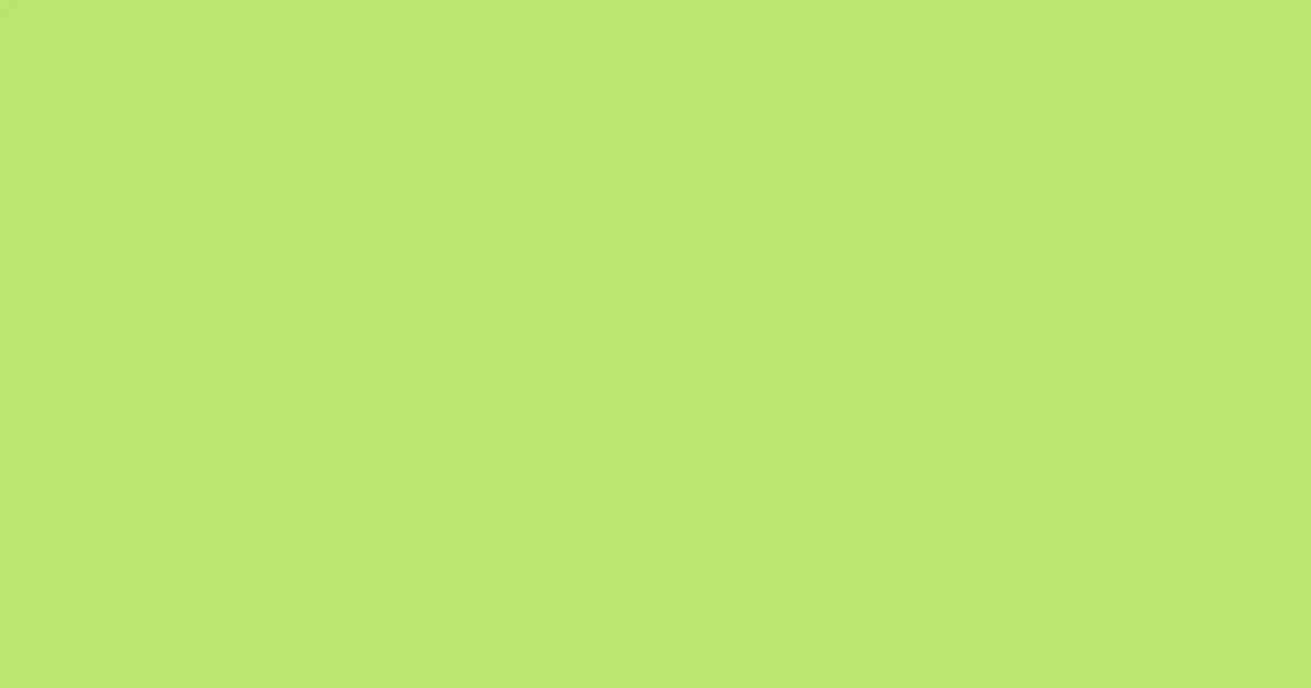 #bde36f yellow green color image