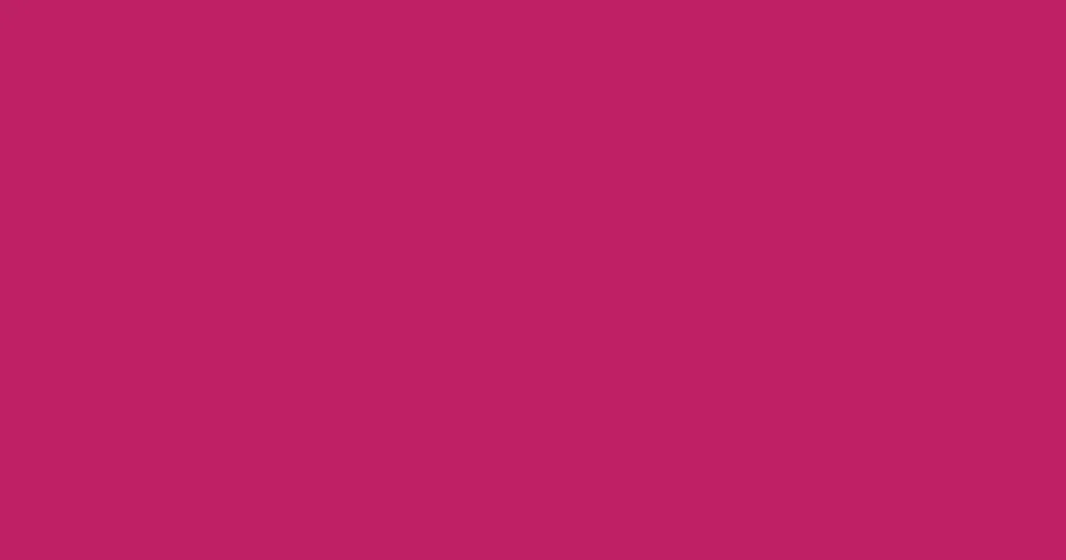 #be2065 maroon flush color image