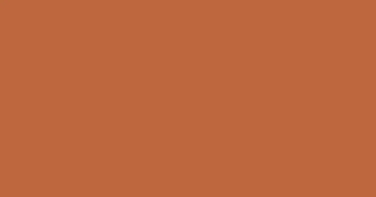 #be683e brown rust color image