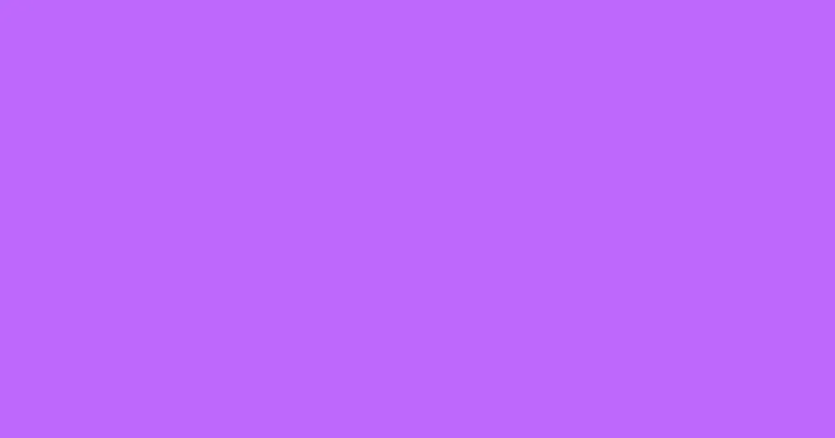 #be68fc heliotrope color image