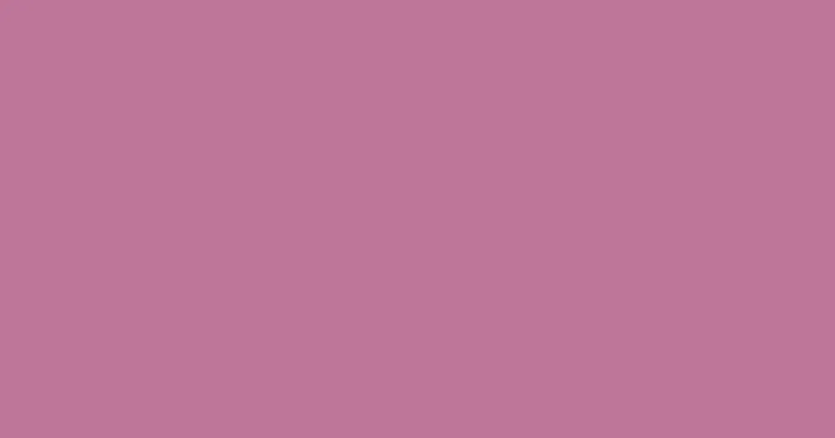 #be769a pearly purple color image