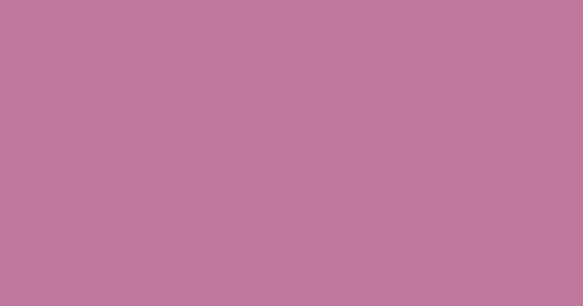 #be789f pearly purple color image