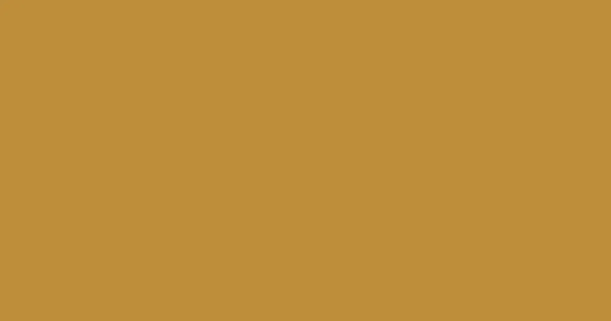 #be8e39 tussock color image