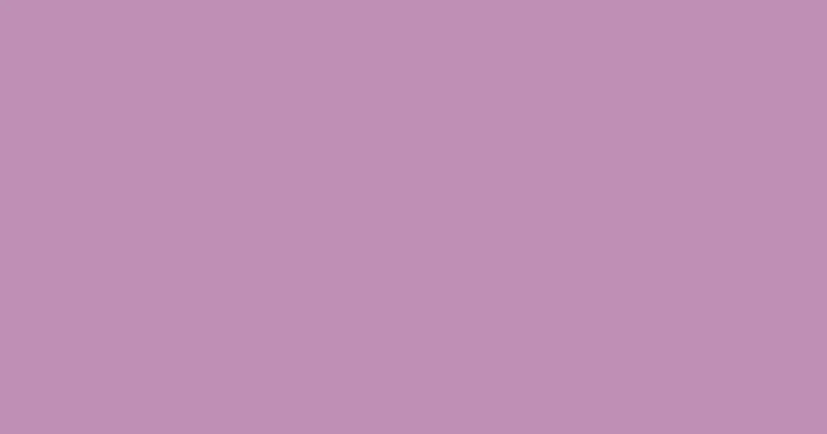 #be90b3 lilac color image