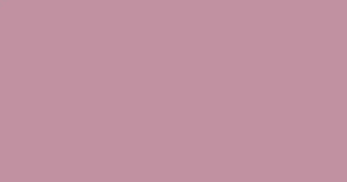 #be919f oriental pink color image
