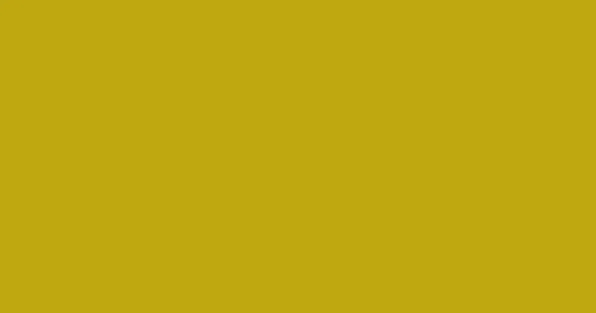 #bea70f sahara color image