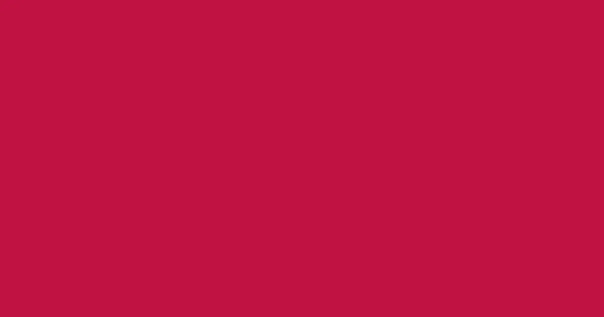 #bf1241 crimson color image