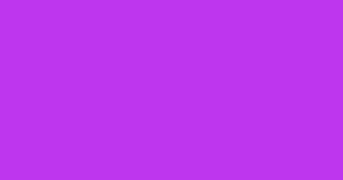 #bf36f0 electric violet color image