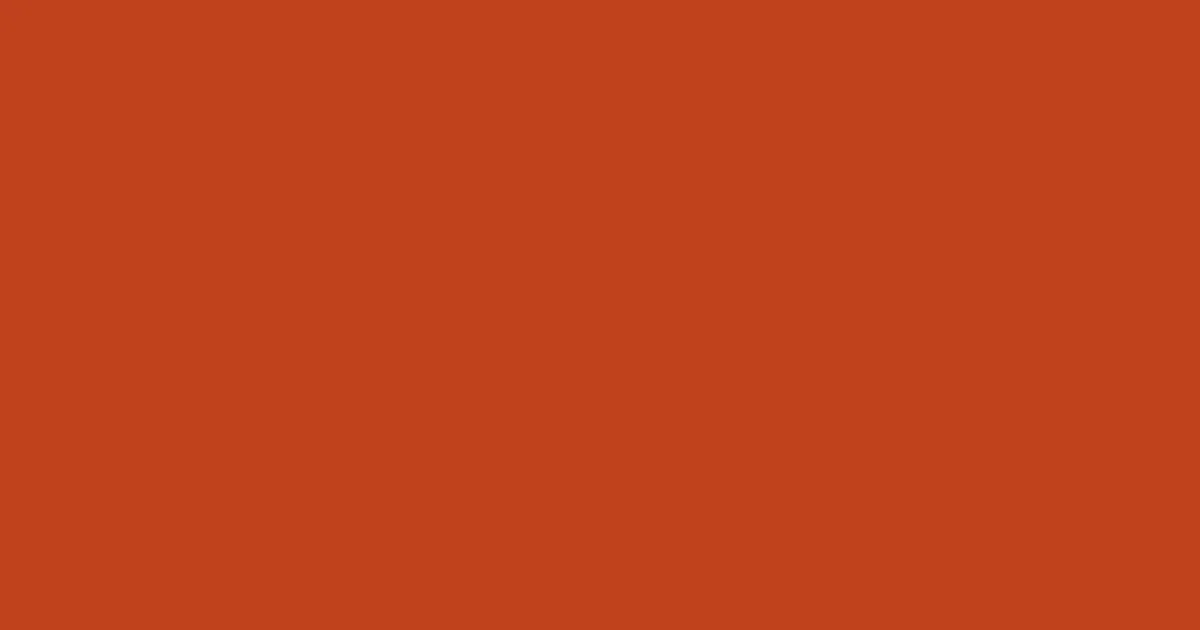 #bf411d orange roughy color image