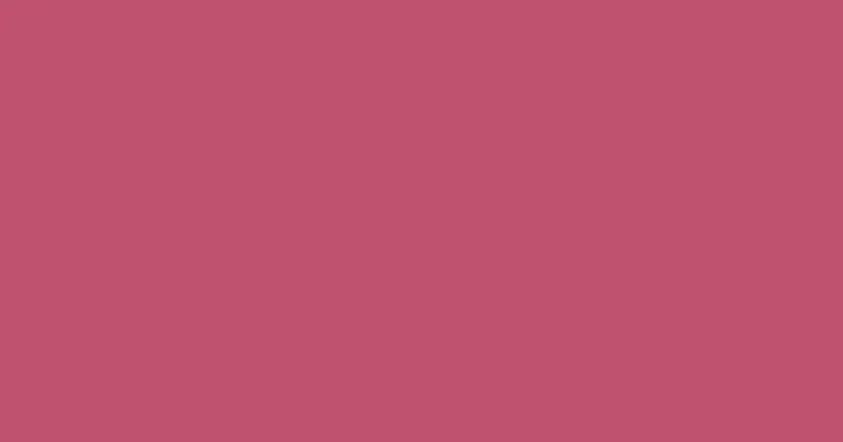 #bf516d blush color image
