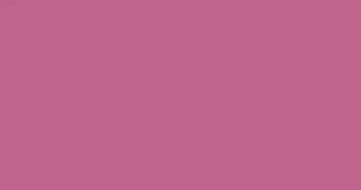 #bf618d rose quartz color image