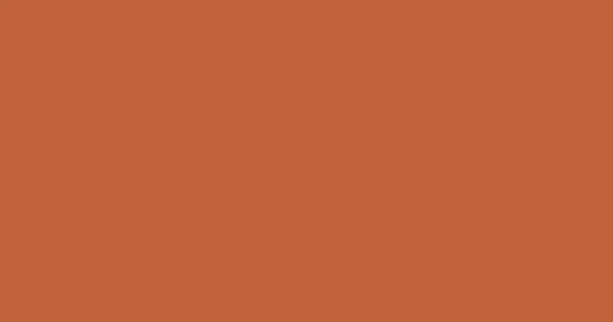 #bf623a copper color image