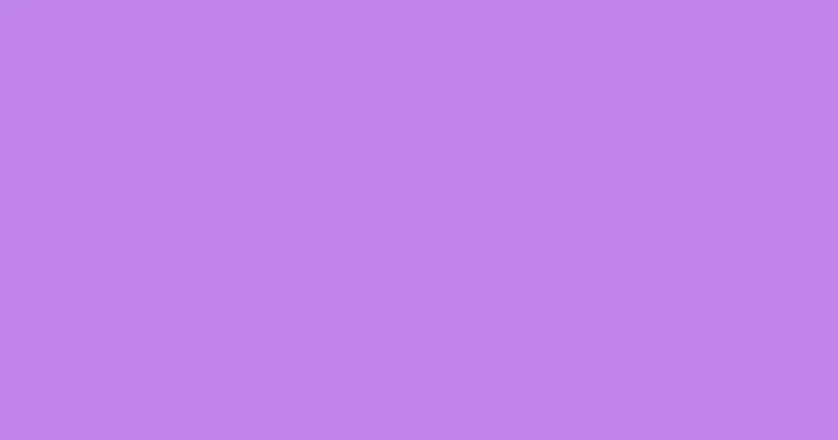 #bf84ea lilac color image