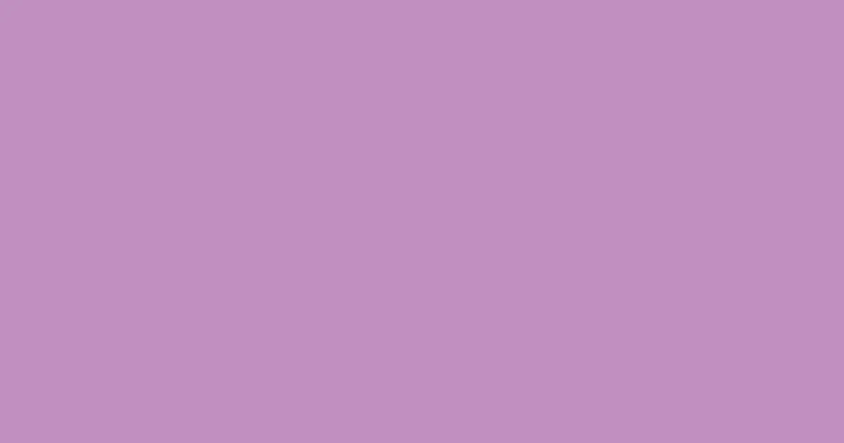 #bf8fbf lilac color image