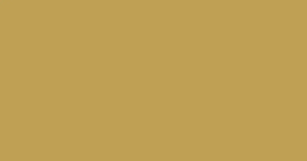 #bf9f54 aztec gold color image