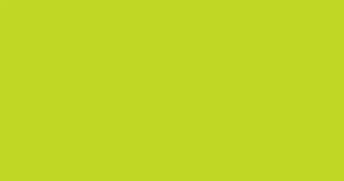 #bfd826 key lime pie color image