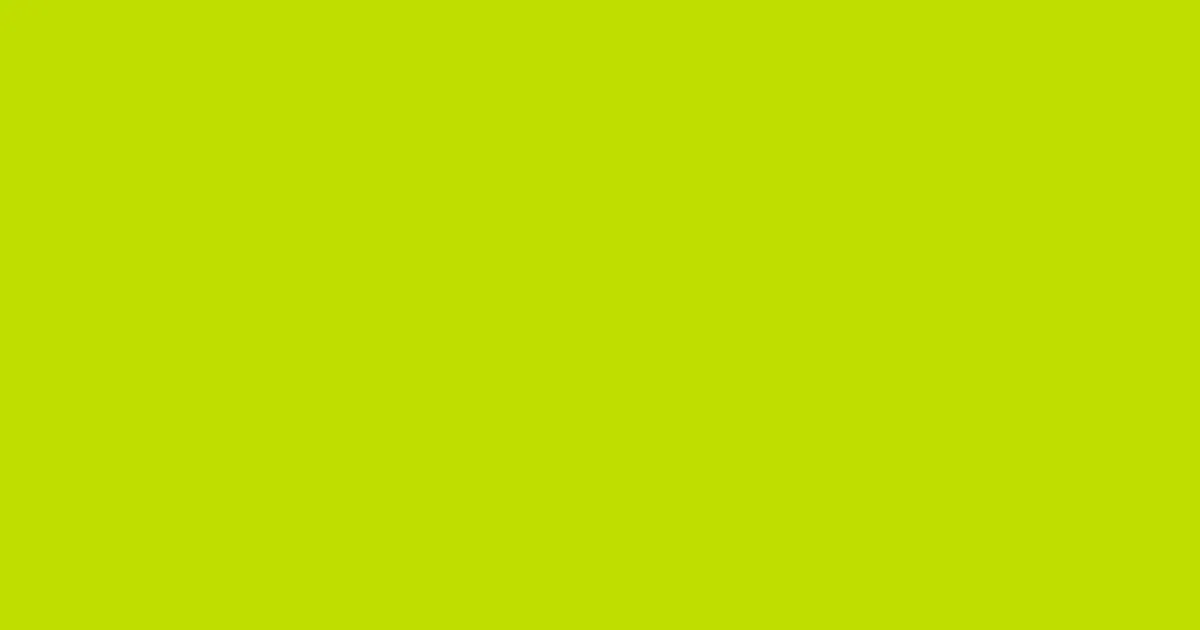 #bfde00 lime color image