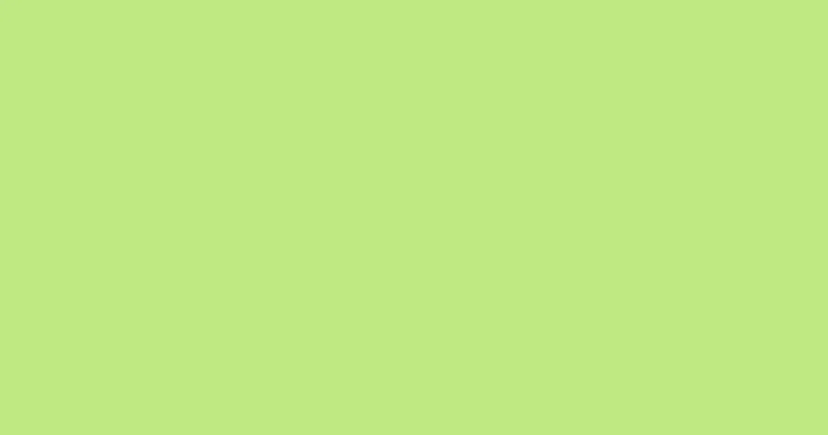 #bfe881 yellow green color image