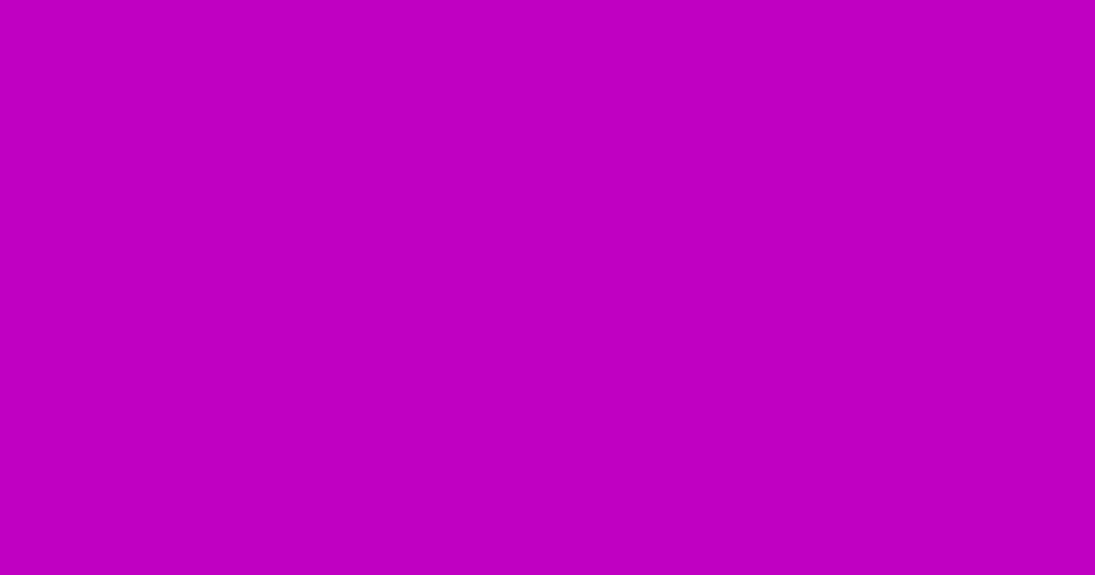 #c000c2 electric violet color image