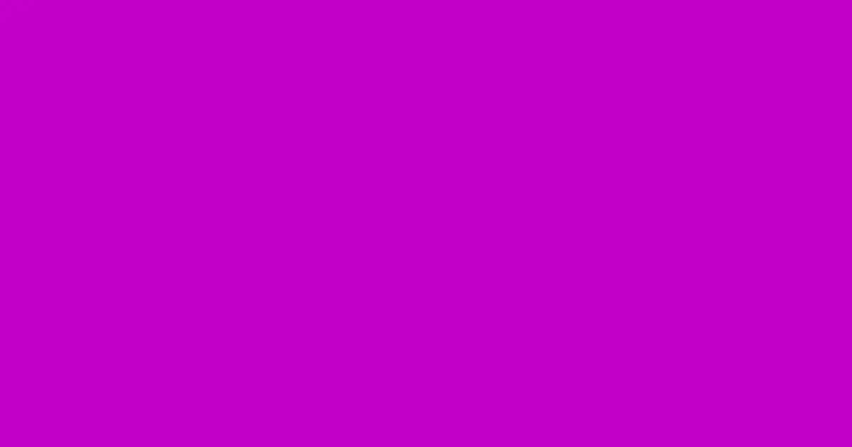 #c001c9 electric violet color image
