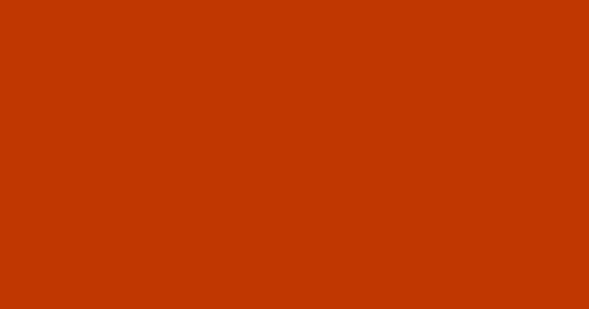#c03601 grenadier color image