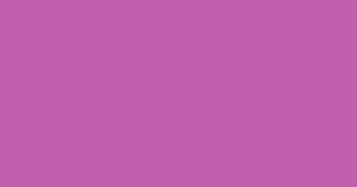#c05faa rose quartz color image