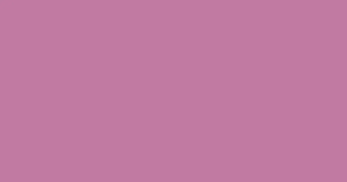 #c07ba1 pearly purple color image