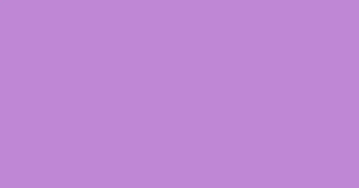 #c087d5 light wisteria color image