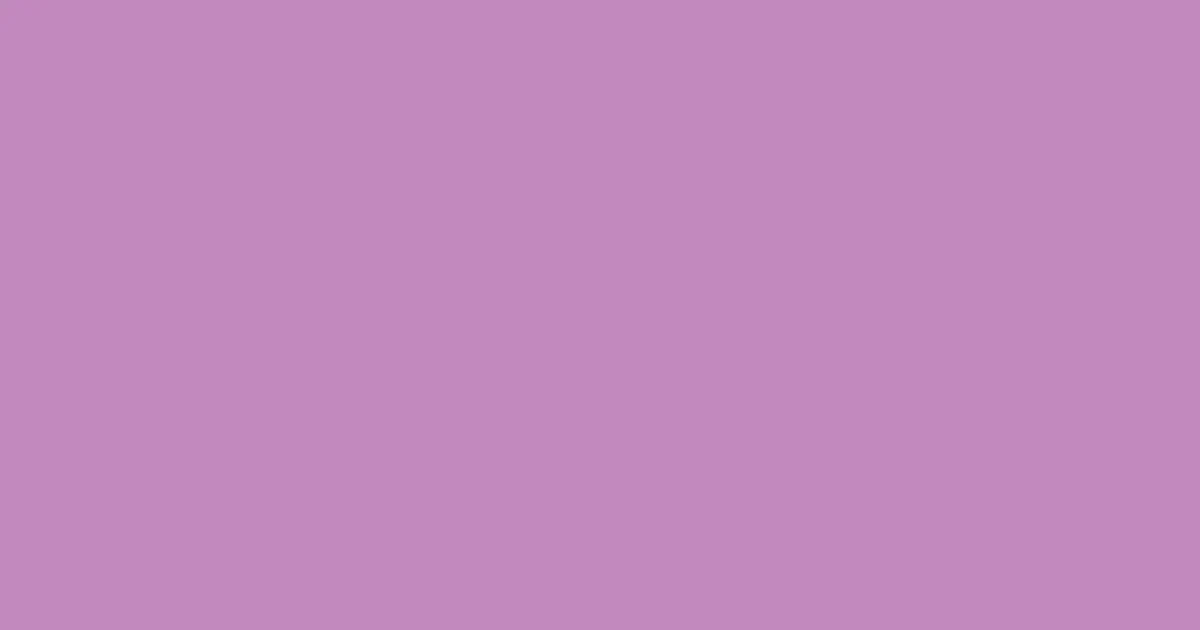 #c088be lilac color image