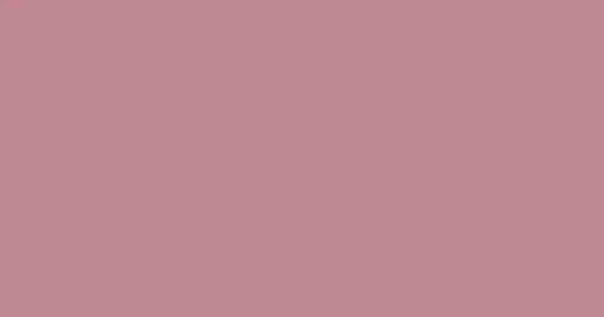 #c0898f oriental pink color image